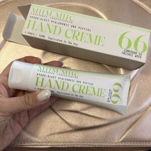 MIIM.MIIC Hydro-Blast Hyaluronic Acid & Peptide Hand Creme 4 oz Incense Wood 66
